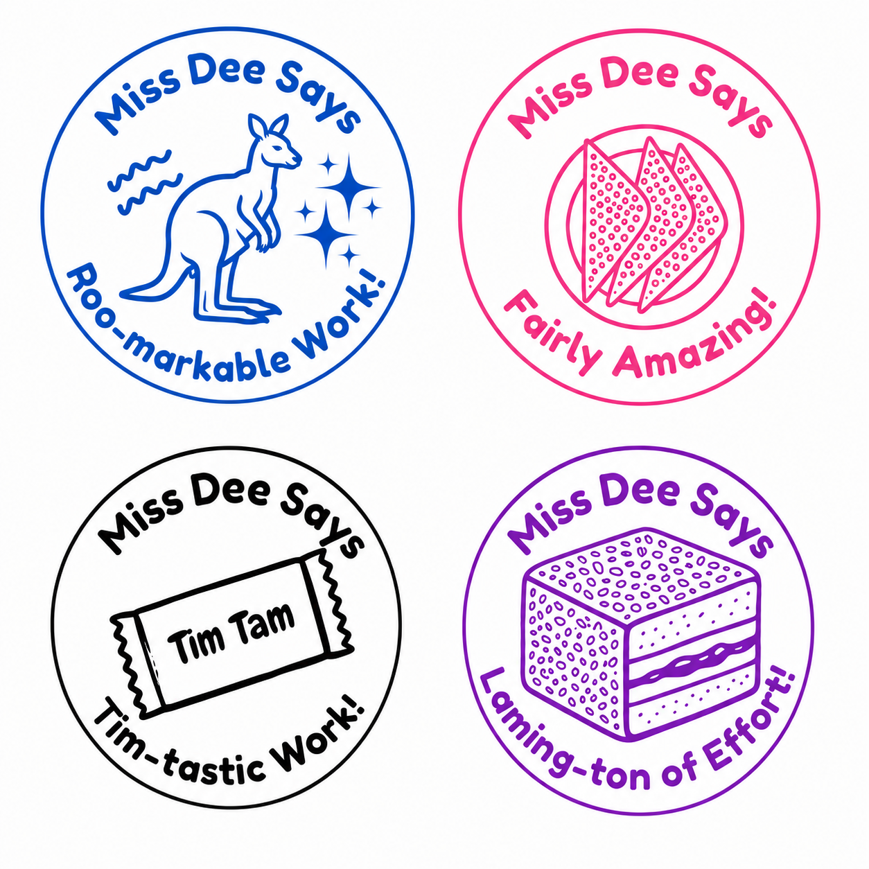 Aussie Favourites Teacher Stamp Collection