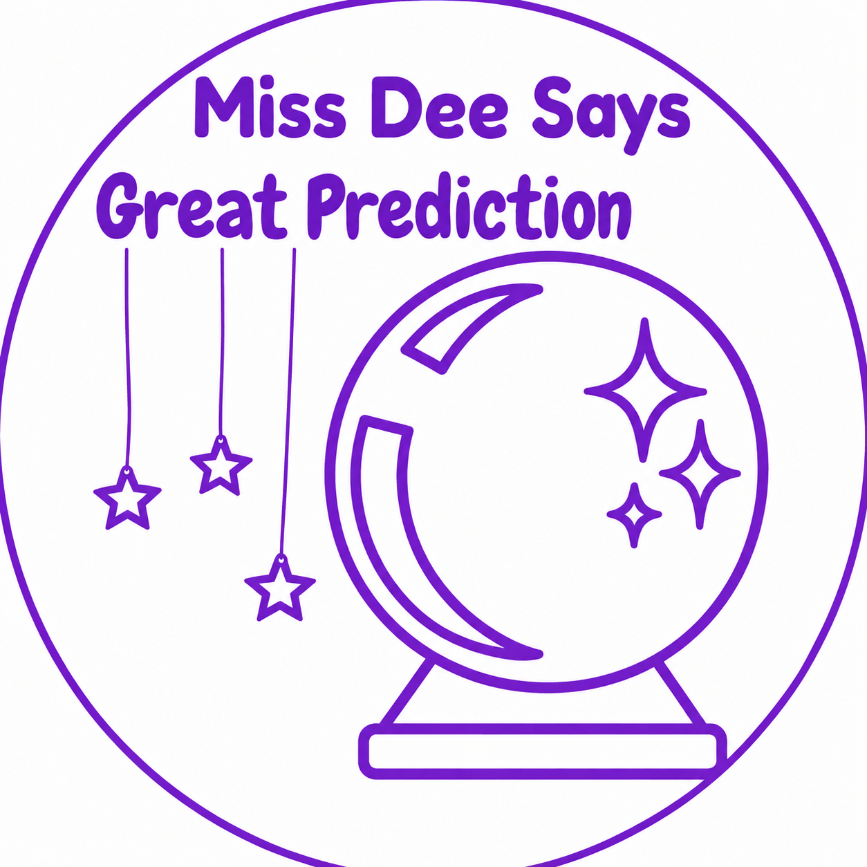 Great Prediction Teacher Stamp 🔮✨