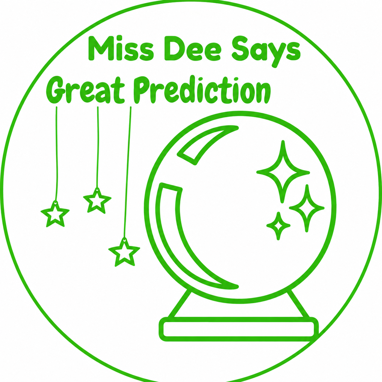 Great Prediction Teacher Stamp 🔮✨
