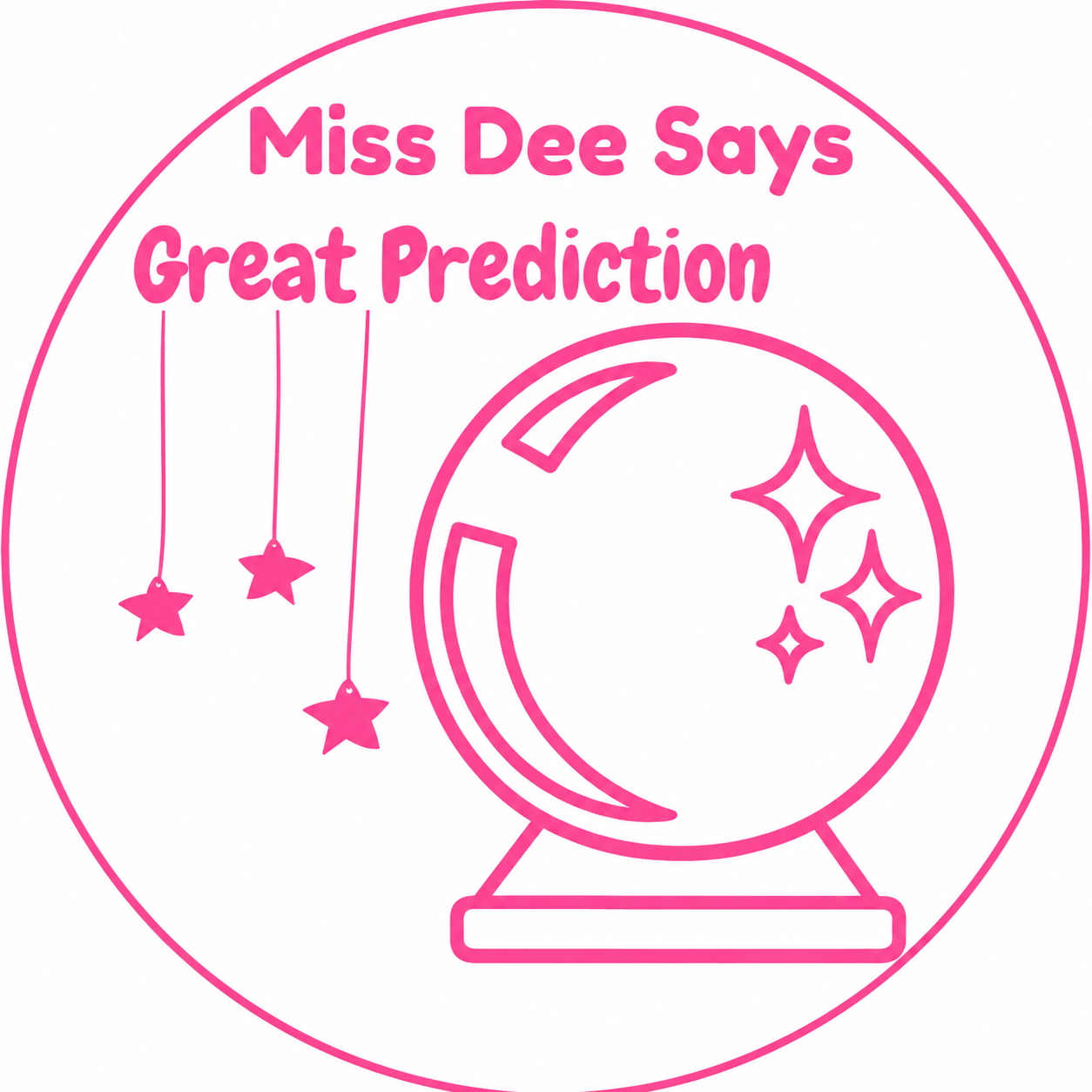 Great Prediction Teacher Stamp 🔮✨