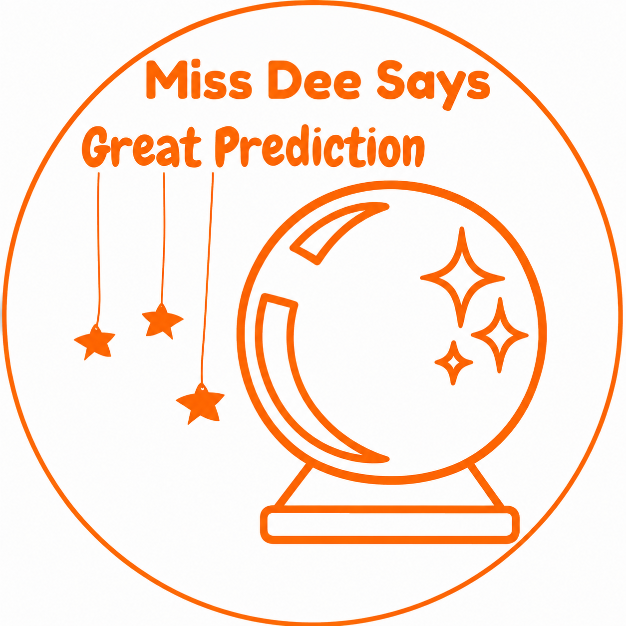 Great Prediction Teacher Stamp 🔮✨