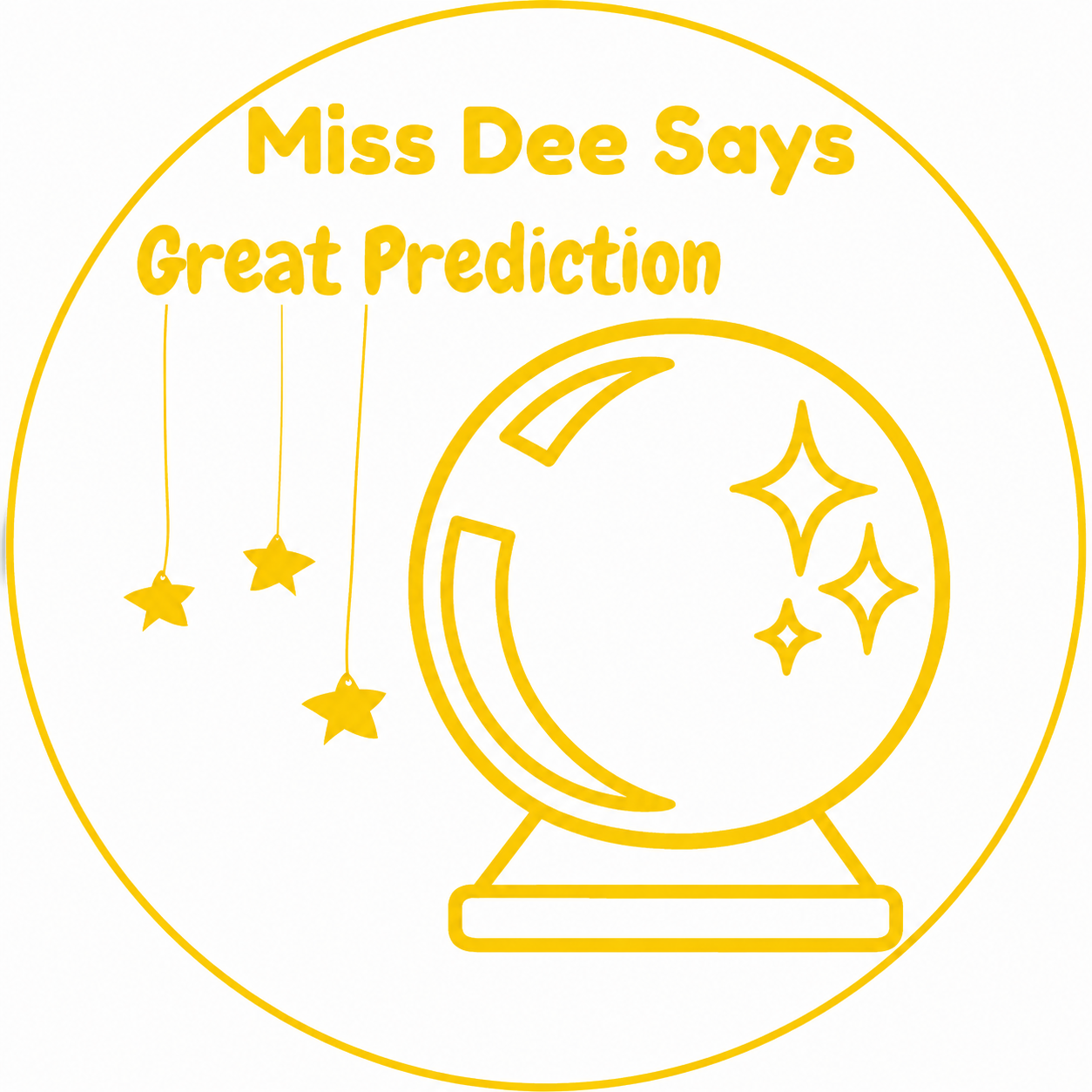 Great Prediction Teacher Stamp 🔮✨