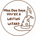Writing Wizard Teacher Stamp | Personalised Classroom Reward Stamp