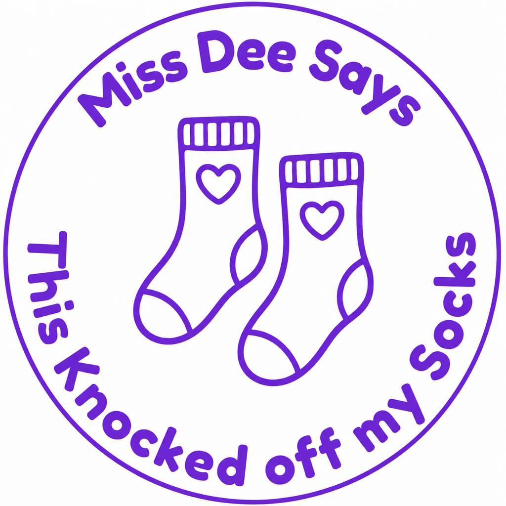 This Knocked Off My Socks Personalised Teacher Stamp 🧦✨