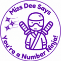 You're a Number Ninja! | Personalised Teacher Self-Inking Stamp