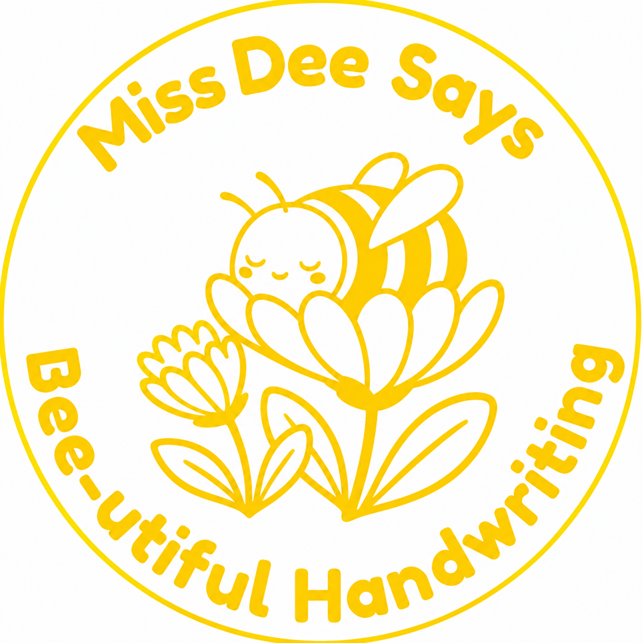 ✍️ Personalised Teacher Stamp | Beautiful Handwriting ✨