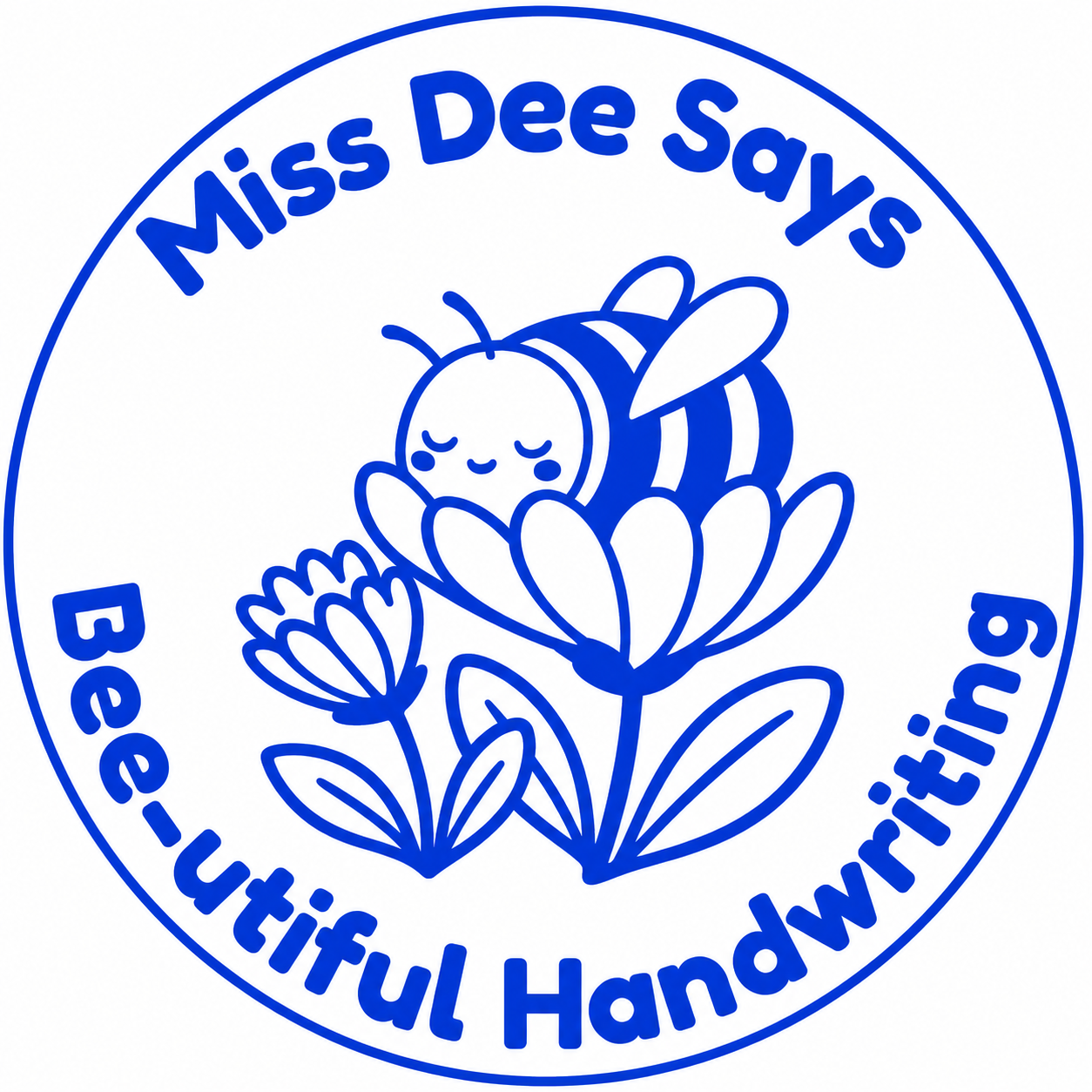 ✍️ Personalised Teacher Stamp | Beautiful Handwriting ✨