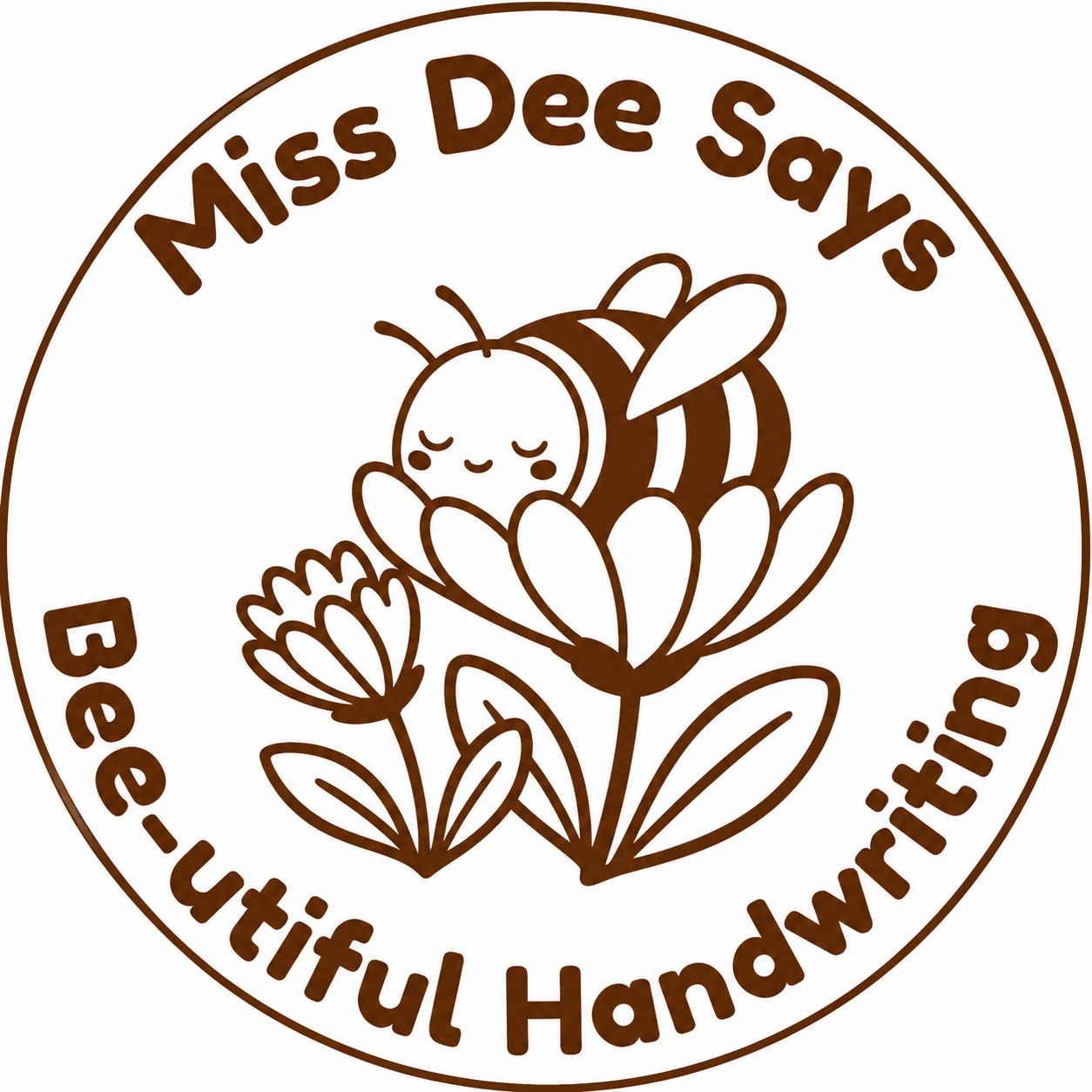 ✍️ Personalised Teacher Stamp | Beautiful Handwriting ✨