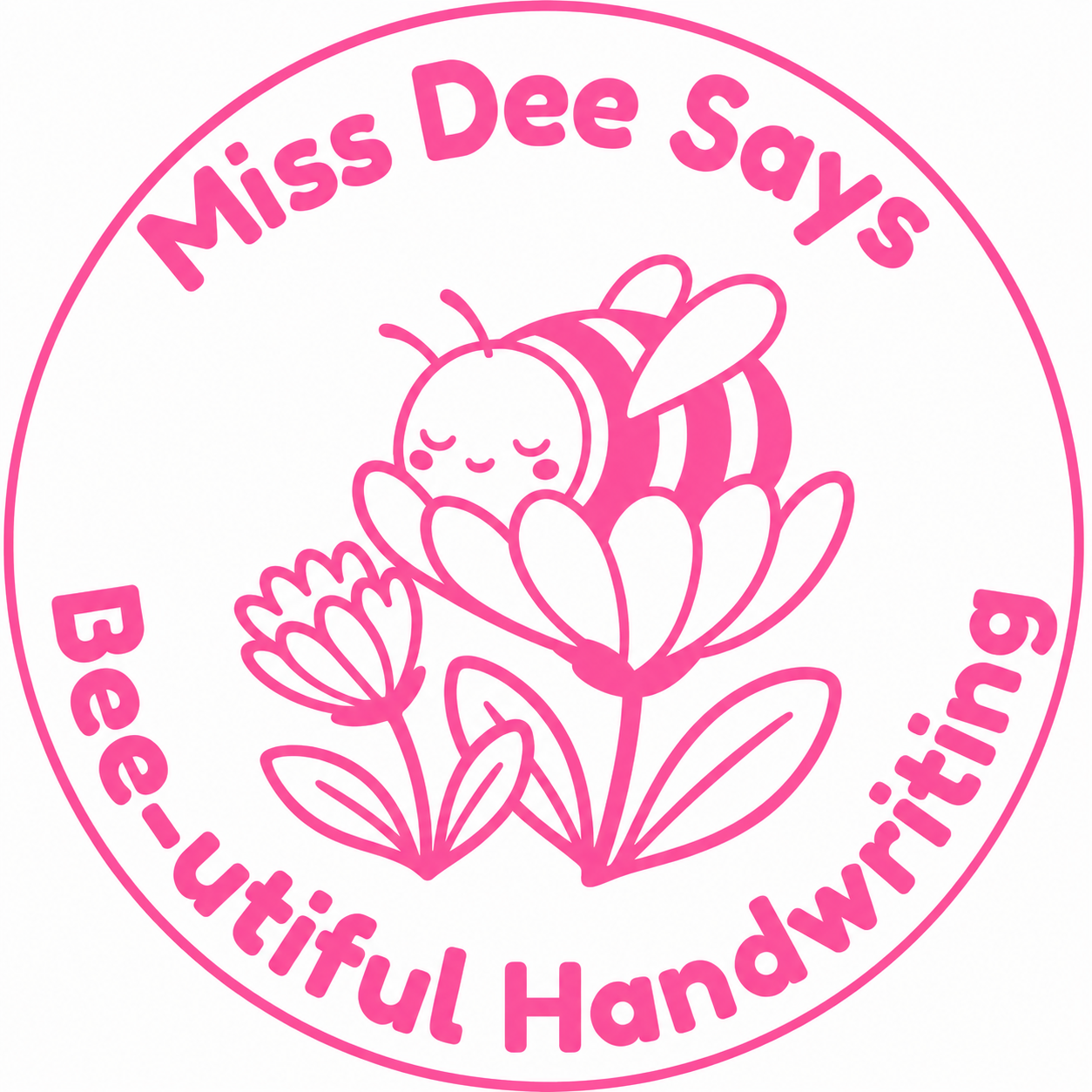✍️ Personalised Teacher Stamp | Beautiful Handwriting ✨