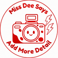 Personalised "Miss Dee Says – Add More Detail" Teacher Stamp | Self-Inking Classroom Feedback Stamp