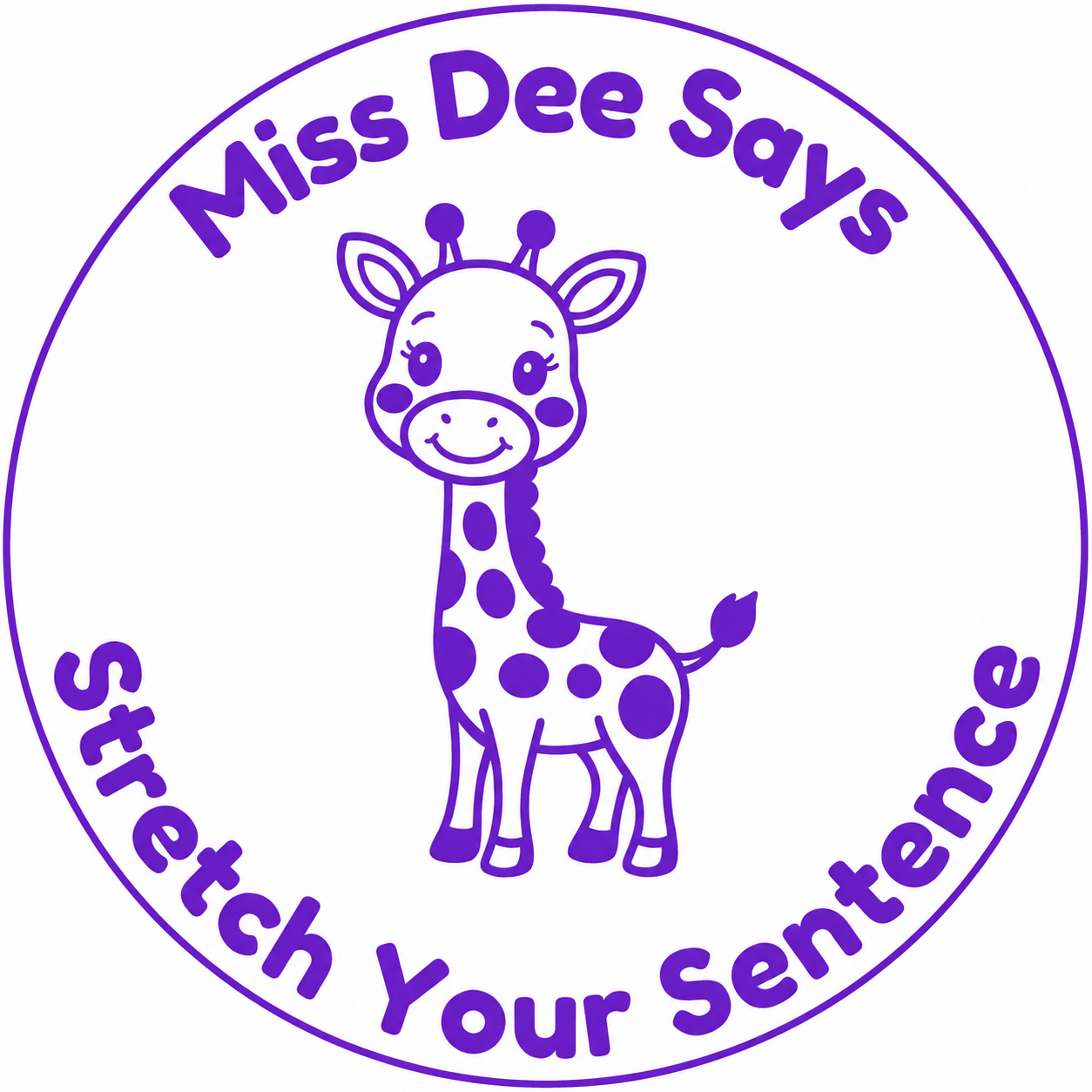 Personalised "Stretch Your Sentence" Teacher Stamp | Custom Writing Feedback Stamp