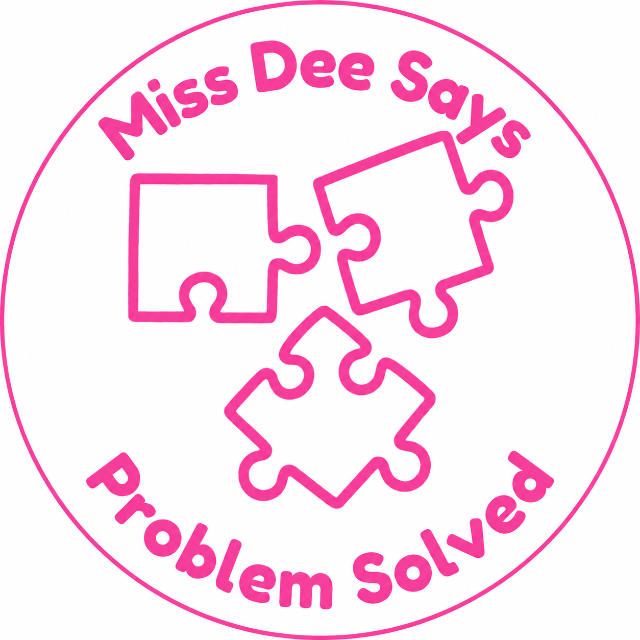 Personalised Problem Solved Teacher Stamp | Custom Classroom Reward Stamp