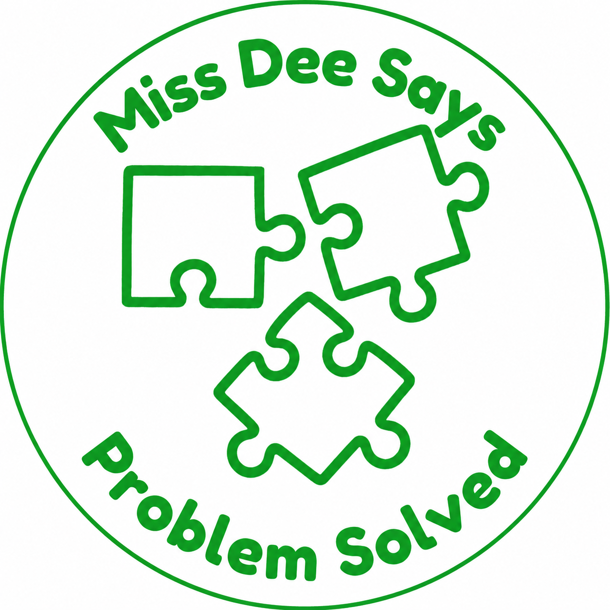 Personalised Problem Solved Teacher Stamp | Custom Classroom Reward Stamp