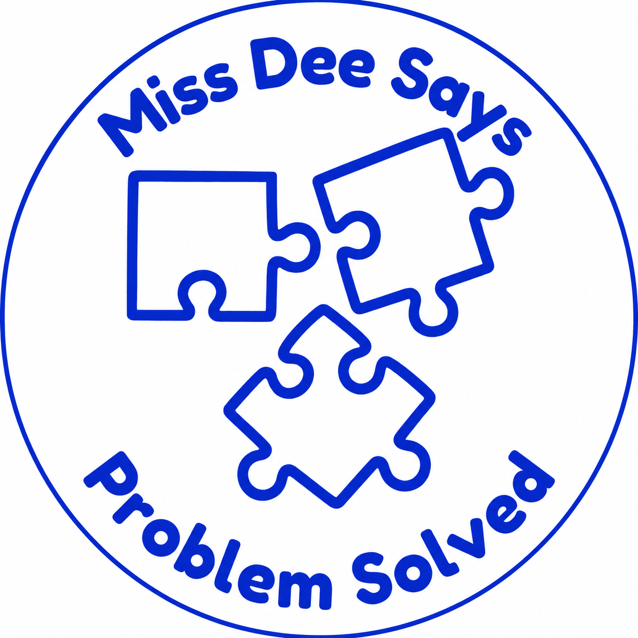 Personalised Problem Solved Teacher Stamp | Custom Classroom Reward Stamp