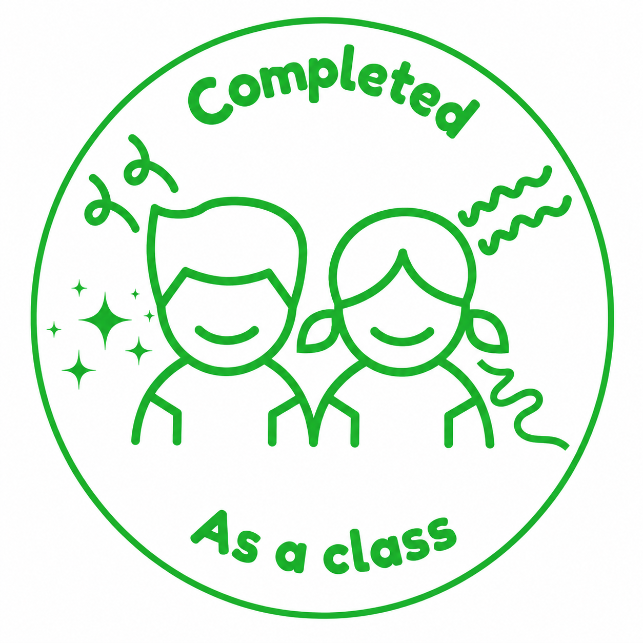 👩‍🏫 Completed as a Class – Teacher Stamp