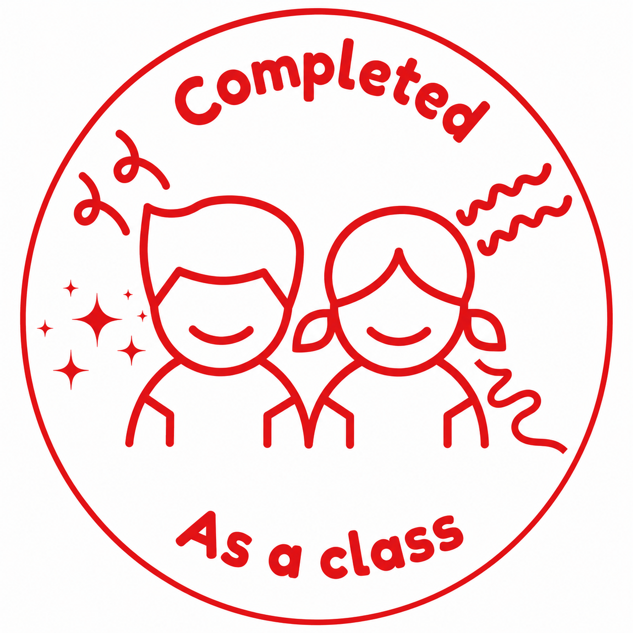 👩‍🏫 Completed as a Class – Teacher Stamp