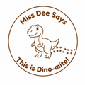 Personalised Teacher Stamp | This is Dino-mite! 🦖✨