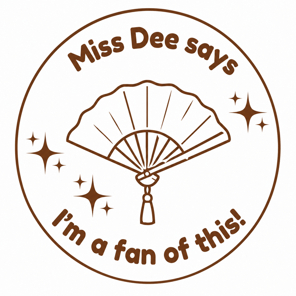 Personalised Teacher Stamp | I'm a Fan of This!