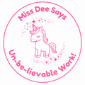 Personalised Teacher Stamp | Un-be-lievable Work! 🦄