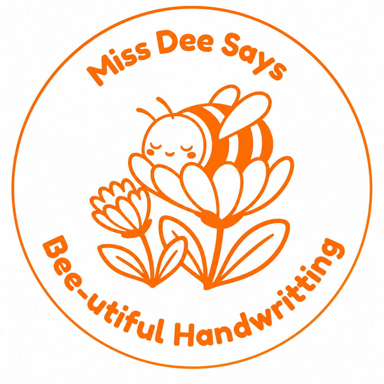 ✍️ Personalised Teacher Stamp | Beautiful Handwriting ✨
