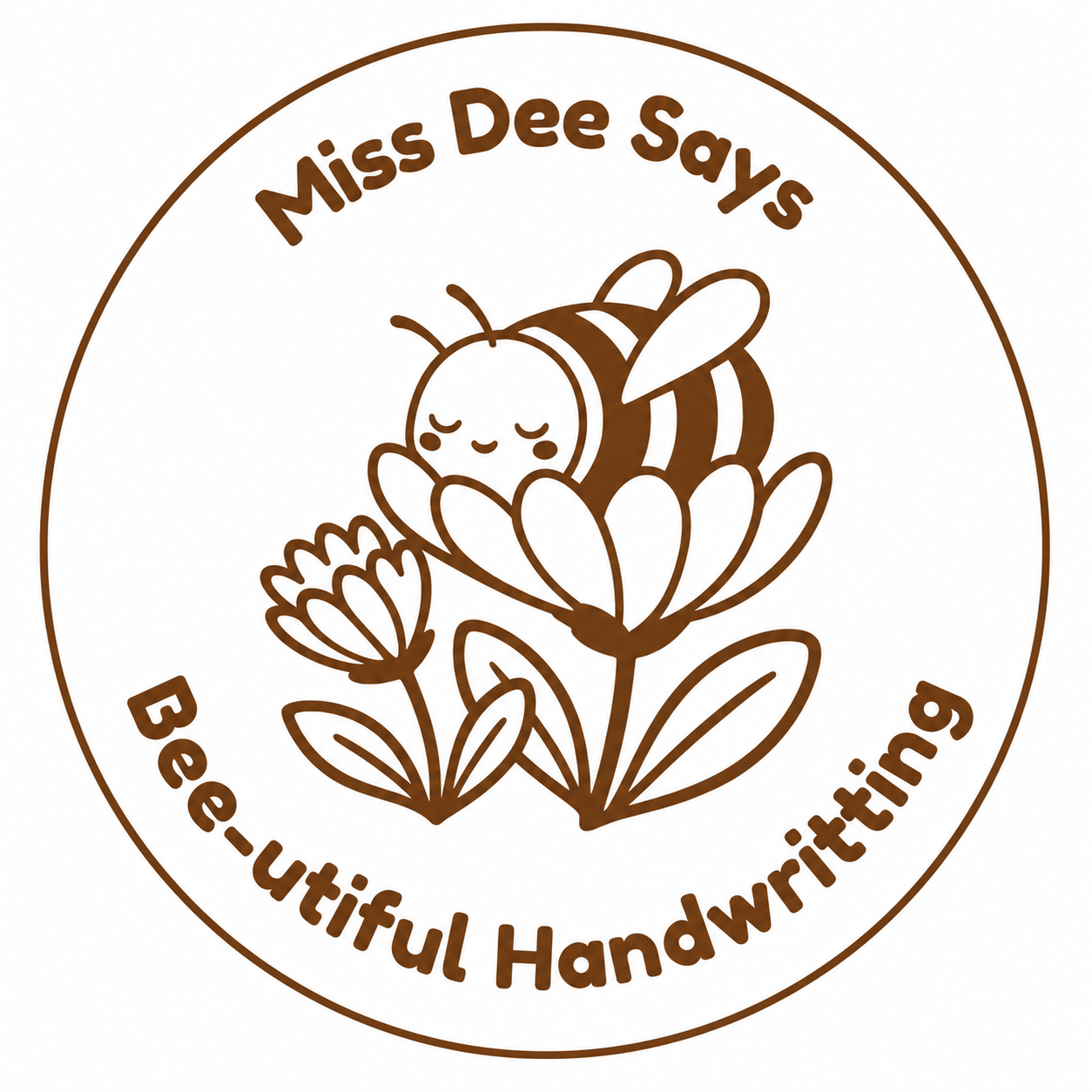 ✍️ Personalised Teacher Stamp | Beautiful Handwriting ✨