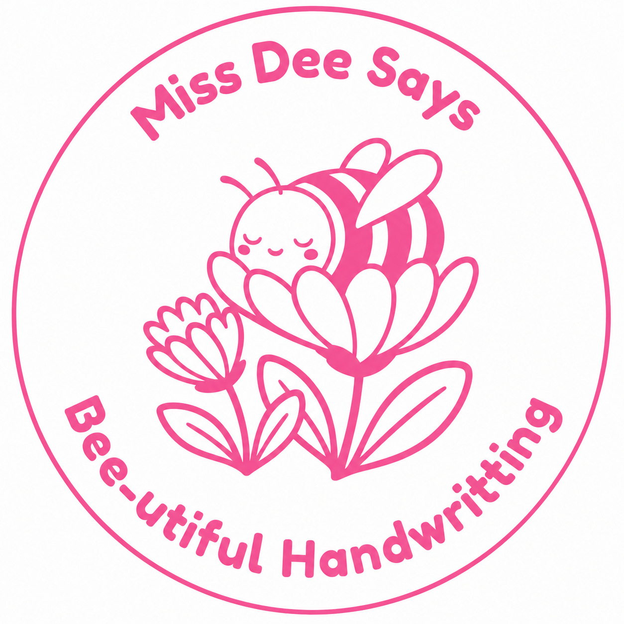 ✍️ Personalised Teacher Stamp | Beautiful Handwriting ✨