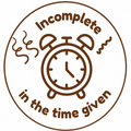 ⏰ Teacher Stamp | Incomplete – Time Given