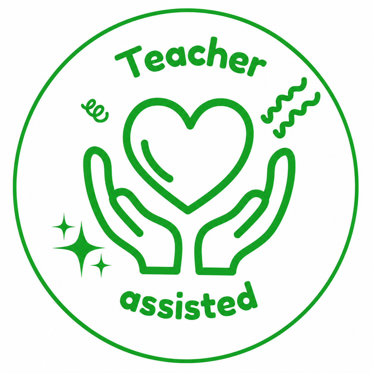 Teacher Assisted Stamp | Classroom Support Stamp 🤝