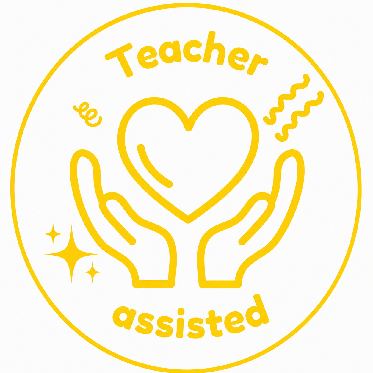 Teacher Assisted Stamp | Classroom Support Stamp 🤝