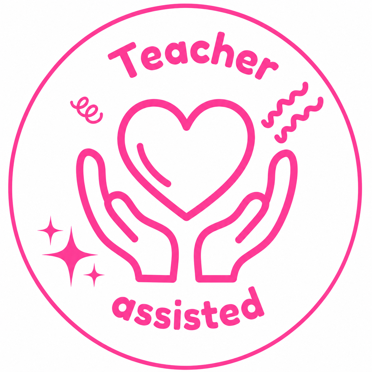 Teacher Assisted Stamp | Classroom Support Stamp 🤝