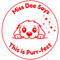 Personalised Teacher Stamp | This is Purr-fect! 🐱✨