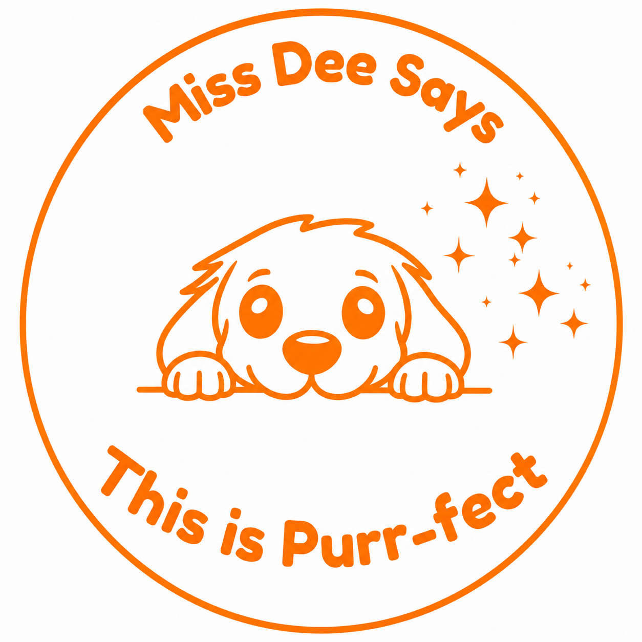 Personalised Teacher Stamp | This is Purr-fect! 🐱✨