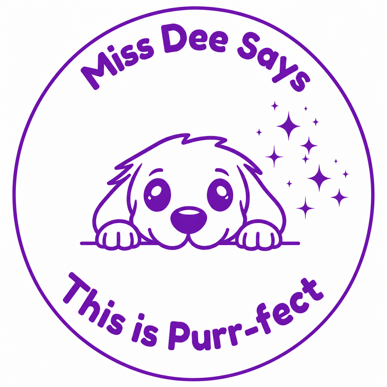 Personalised Teacher Stamp | This is Purr-fect! 🐱✨
