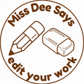 Miss Dee Says – Edit Your Work Teacher Stamp ✏️