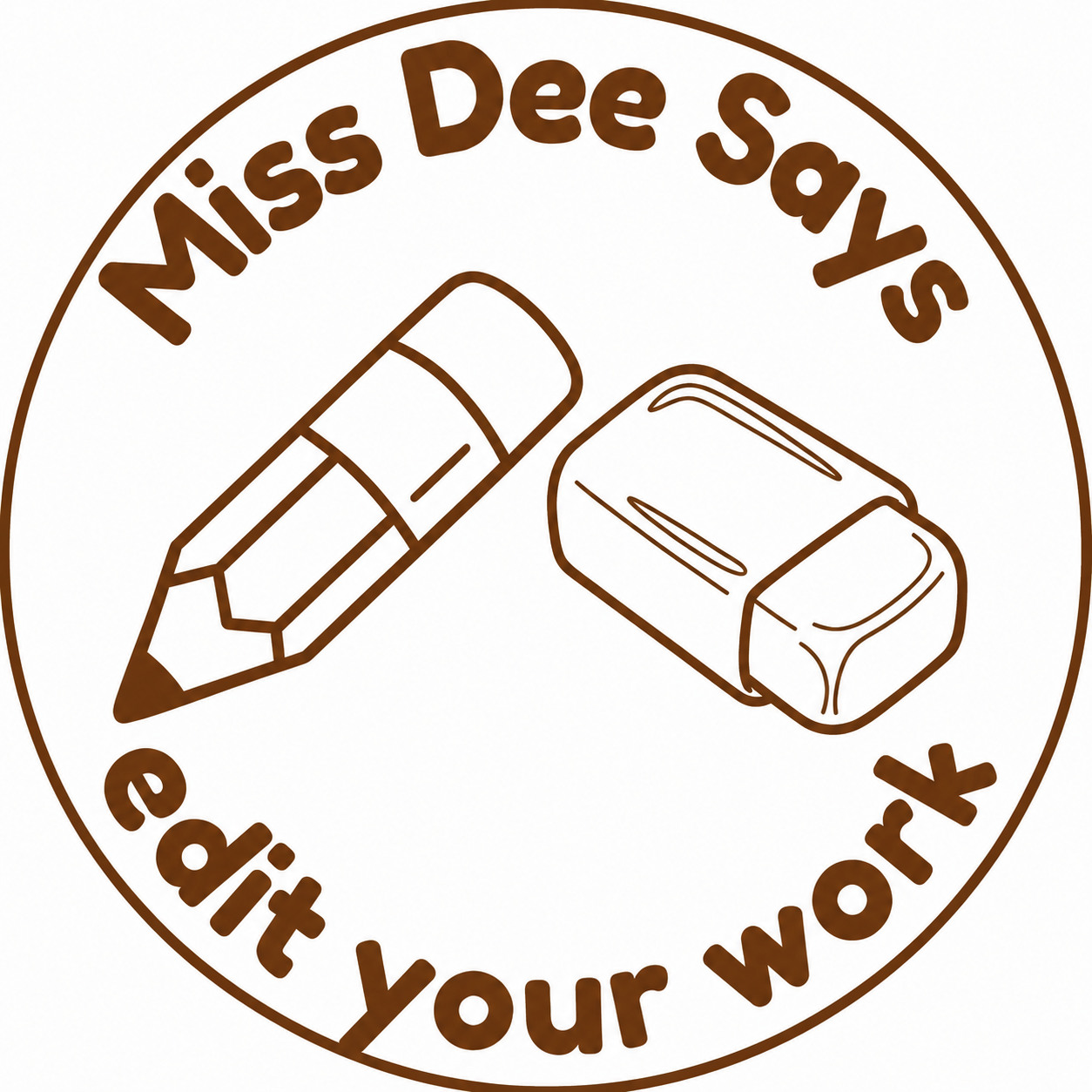 Miss Dee Says – Edit Your Work Teacher Stamp ✏️
