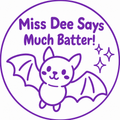 Miss Dee Says – Much Batter! Teacher Stamp 🦇