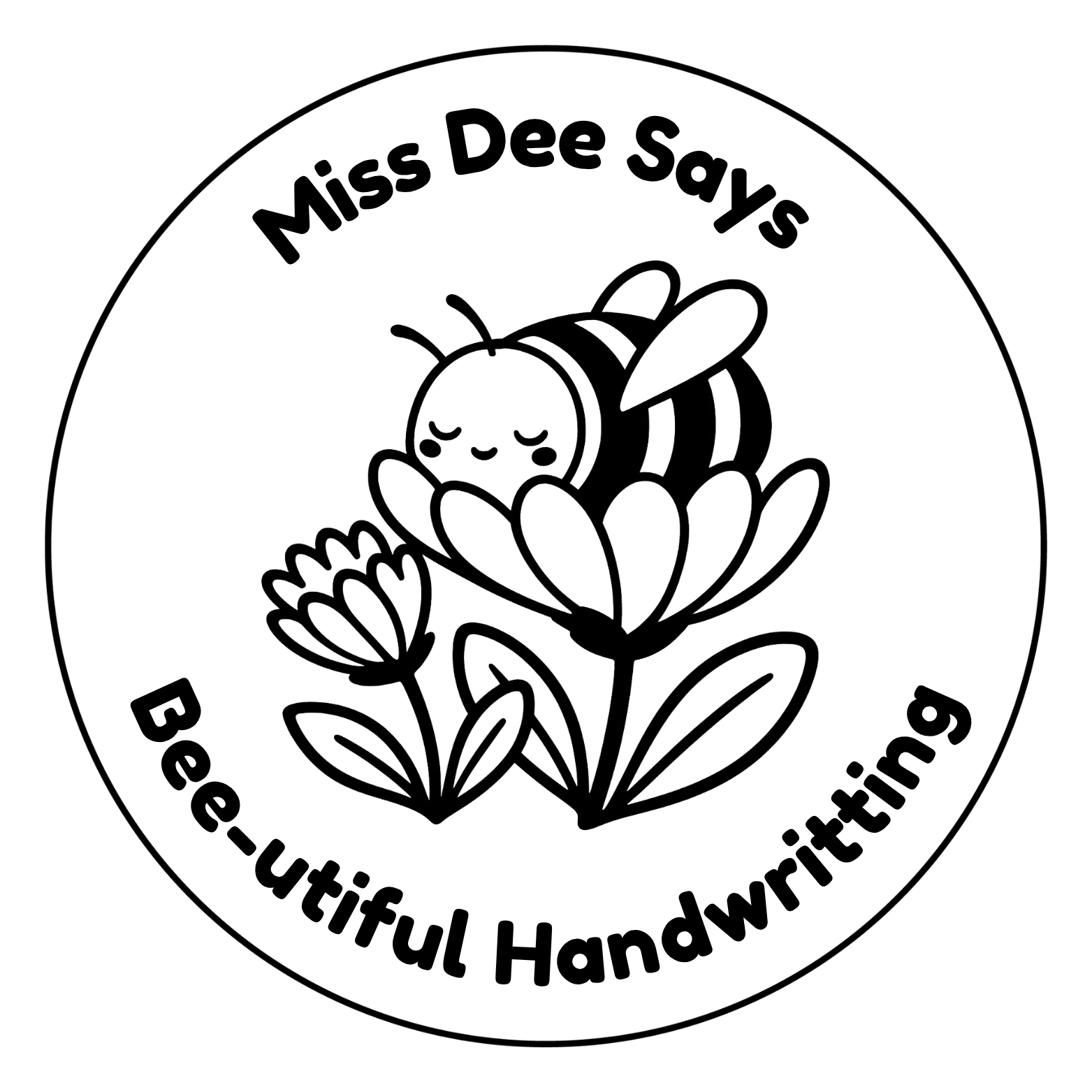 ✍️ Personalised Teacher Stamp | Beautiful Handwriting ✨