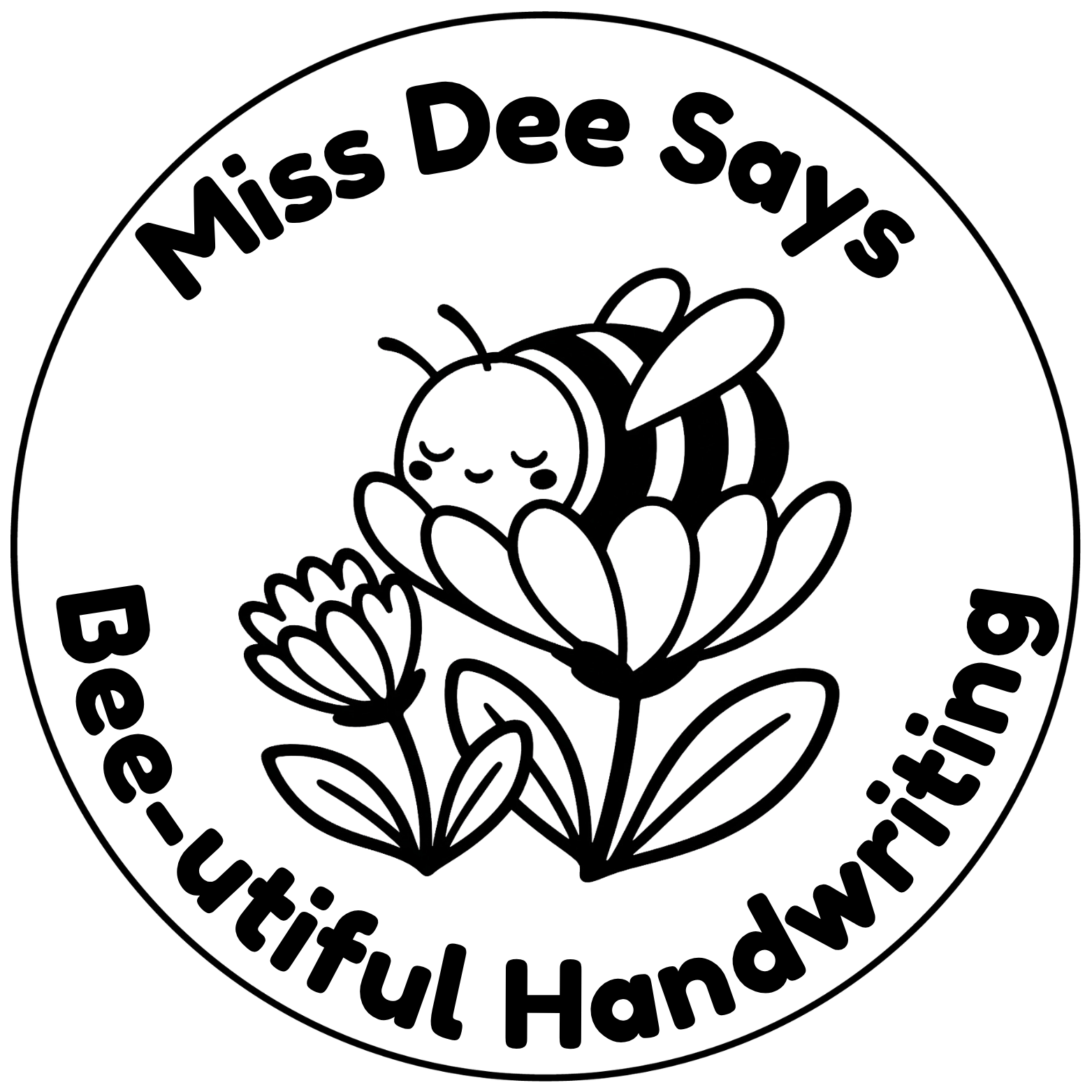 ✍️ Personalised Teacher Stamp | Beautiful Handwriting ✨