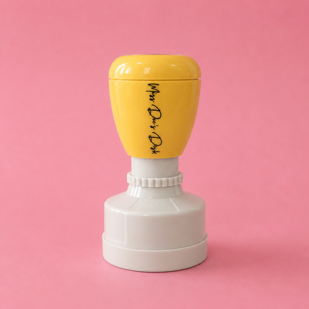 Writing Wizard Teacher Stamp | Personalised Classroom Reward Stamp